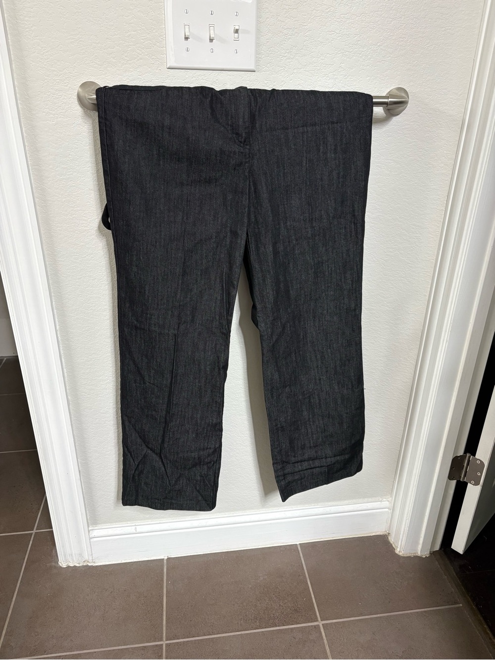 Cato Black Straight-Leg Jeans
